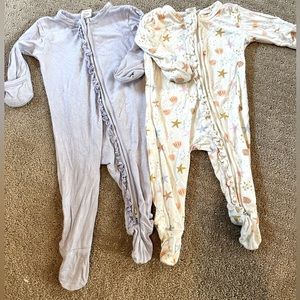 Larkspur Baby Bamboo Pajamas 0-3 months